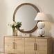 Cleveland 52.13 X 52.13 inch Natural and Antique Gold Mirror