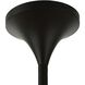 Dewdrop 1 Light 13.5 inch Matte Black Pendant Ceiling Light
