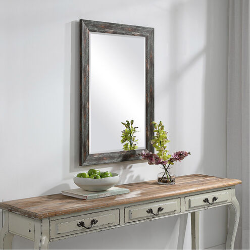 Owenby 40 X 28 inch Silver and Bronze Wall Mirror