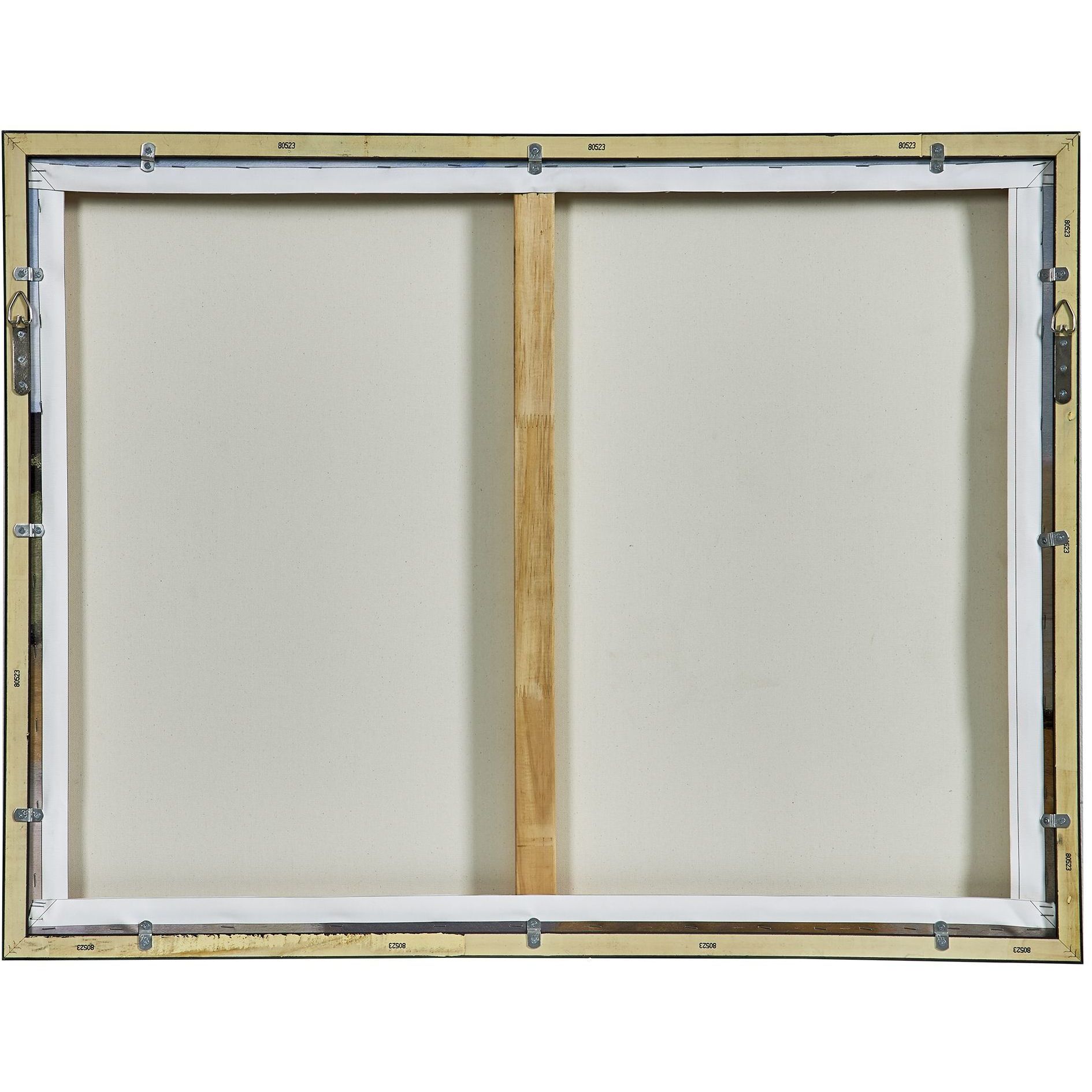 Desert Moment Cool Powder Blue with Sand and Sage Green Tones Framed Landscape Art