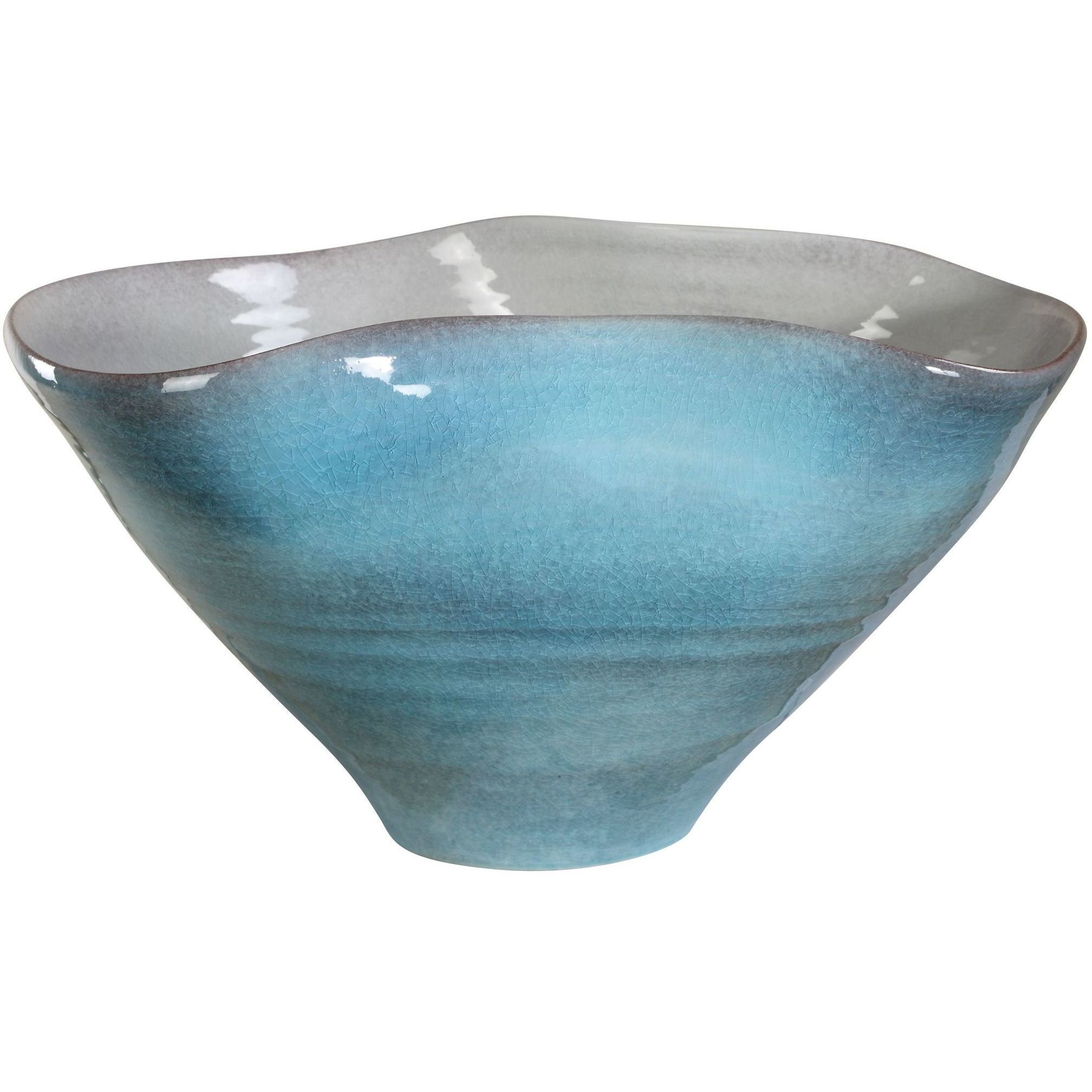 Blue 17 X 9 inch Bowl