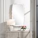 Marbella 37.8 X 22 inch Matte White Mirror