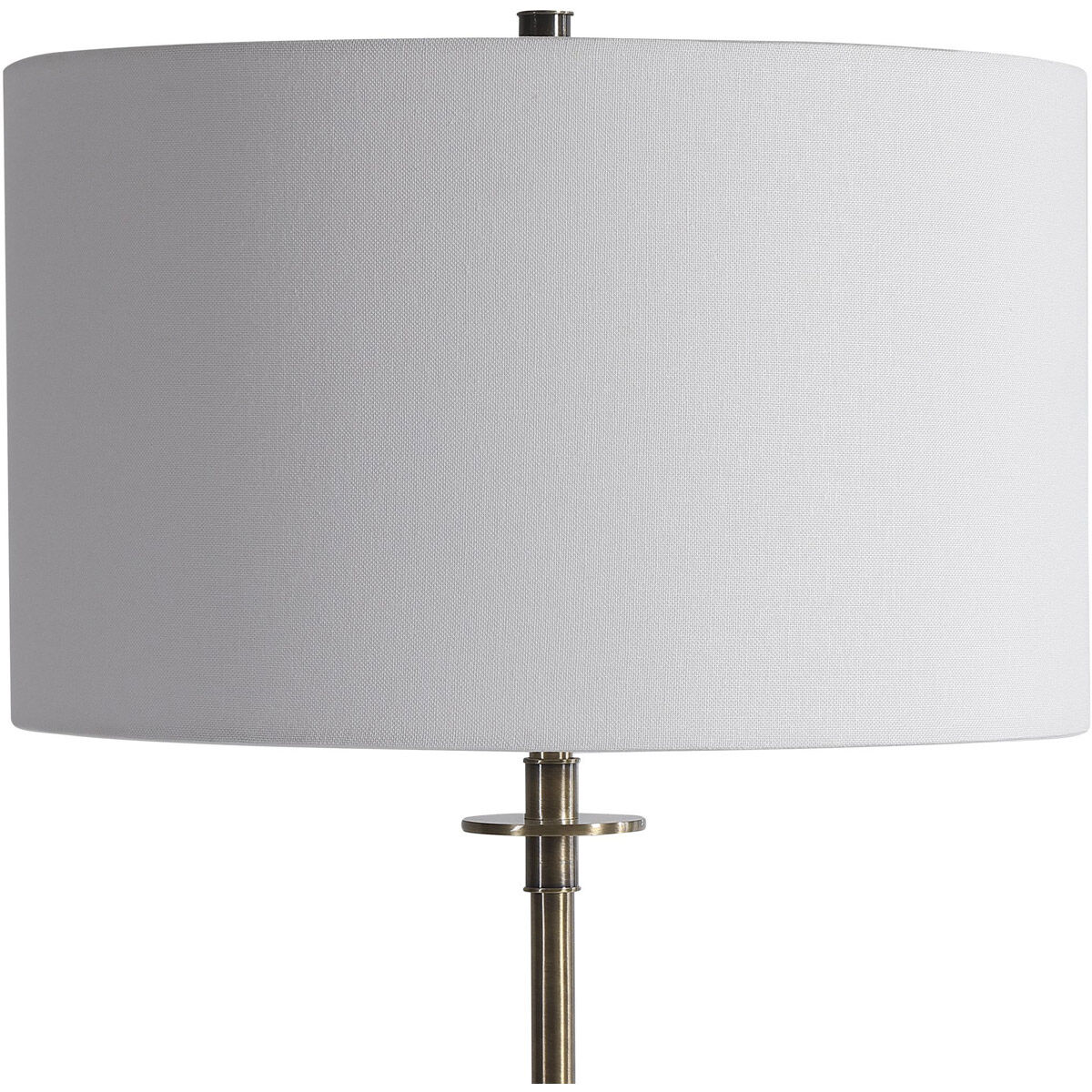 Palladian 67 inch 150.00 watt Plated Antique Brass and Crystal Floor Lamp Portable Light