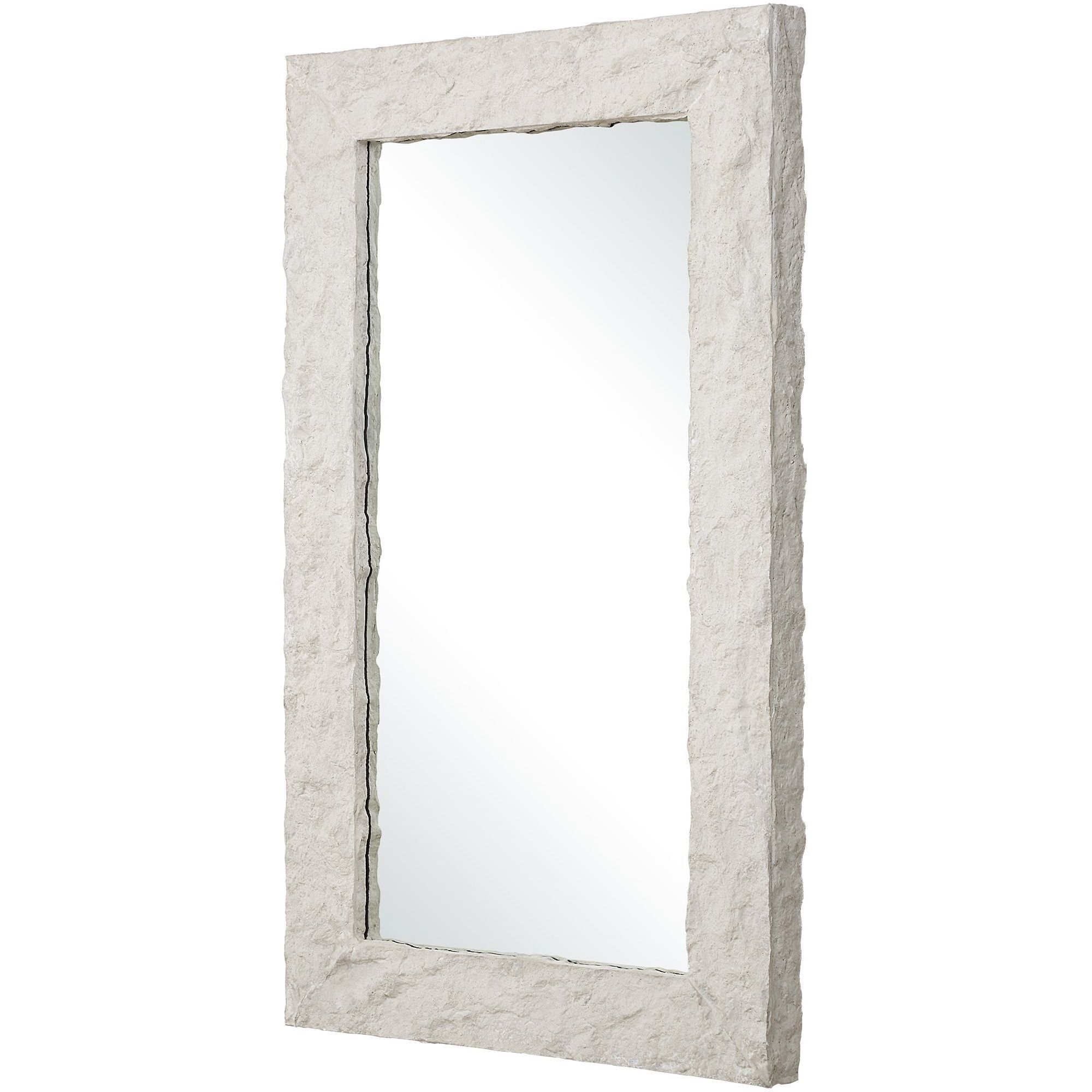 Quarry 48 X 28 inch Aged Ivory Mirror