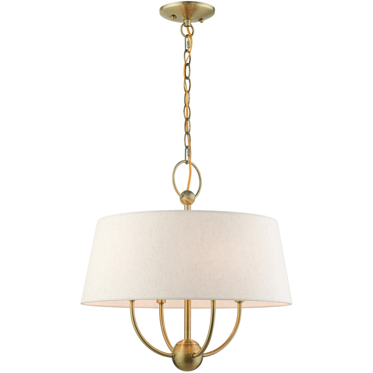 Cartwright 4 Light 18.00 inch Chandelier