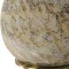 Rhine 27.25 inch 150.00 watt Light and Dark Brown and Smoke Gray Seeded Glass with Antique Brass Table Lamp Portable Light