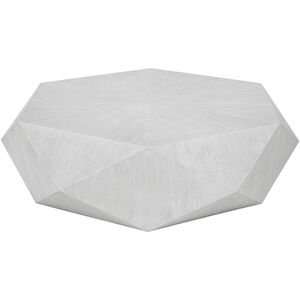 Volker 50 X 14 inch Fresh White Ceruse Coffee Table