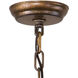 Croydon 1 Light 13 inch Golden Oil Rubbed Bronze Pendant Ceiling Light