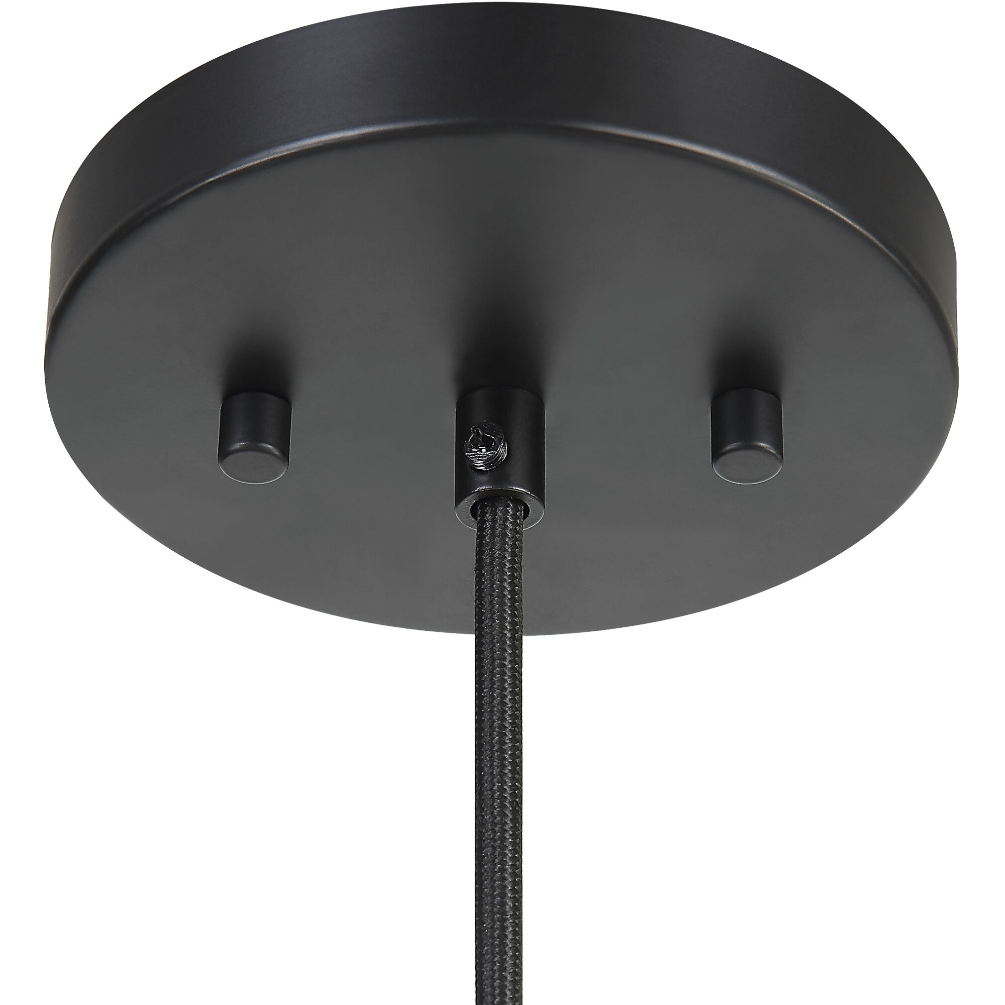 Nandi 1 Light 15 inch Matte Black Pendant Ceiling Light