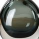 Enigma 20 inch 100.00 watt Smoky Teal Blue Art Glass and Brass Buffet Lamp Portable Light