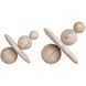 Quarried Stone 9.25 X 8.5 inch Indoor-Outdoor Sculptures, Set of 2