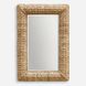 Twisted Seagrass 36 X 24 inch Natural Seagrass Mirror