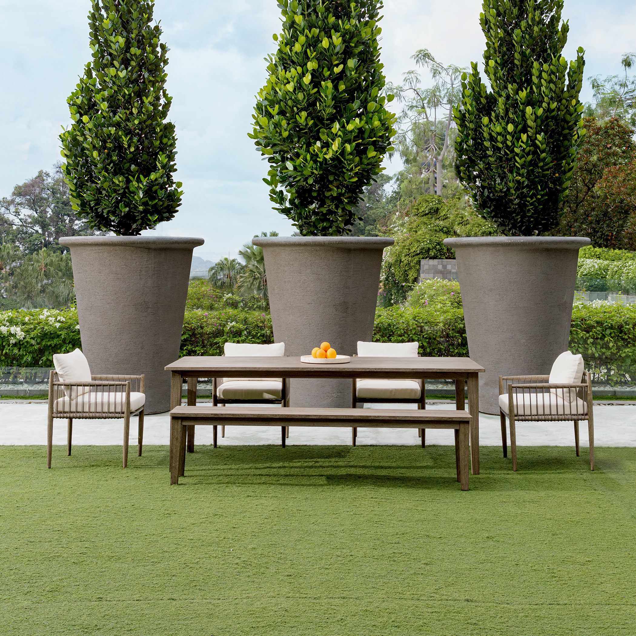 Travessa Travertine Natural Stone Tray