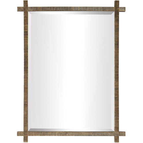 Abanu 40 X 30 inch Gold Wall Mirror 