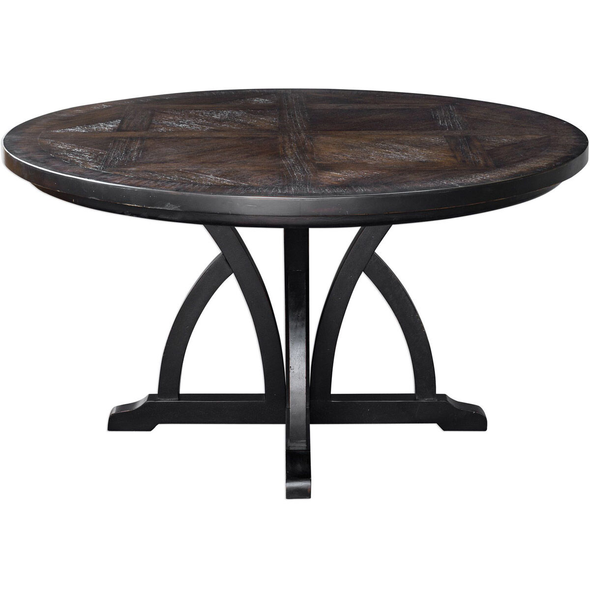 Maiva 56 X 30 inch Black Dining Table