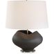 Nocturne 23.5 inch 150.00 watt Aged Black and Brass Table Lamp Portable Light