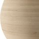 Pueblo 28 inch 150.00 watt Warm Organic Clay and Brushed Antique Brass Table Lamp Portable Light
