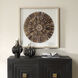 Tiger Sea Urchin Natural Tiger Sea Urchin Spines and Off-White Linen and Natural Pine Shadow Box