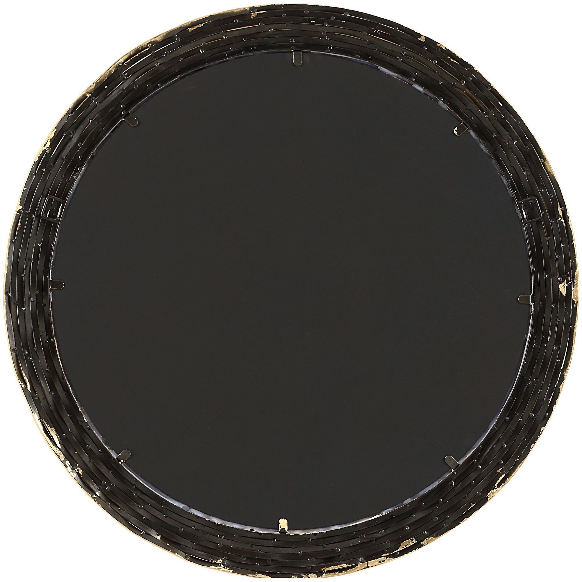 Celeste 36 X 36 inch Antiqued Gold Leaf Mirror