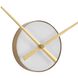 Ivory Halo 35.38 X 35.38 inch Wall Clock