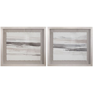 Neutral Landscape 30 X 26 inch Framed Prints, Set of 2