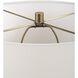 Submerged 26.25 inch 150.00 watt Deep Blue Glaze and Antique Brass Table Lamp Portable Light