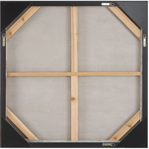 Storm Clouds 43.25 X 43.25 inch Abstract Hand Painted Art