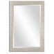Porcius 41 X 29 inch Antiqued Silver Wall Mirror