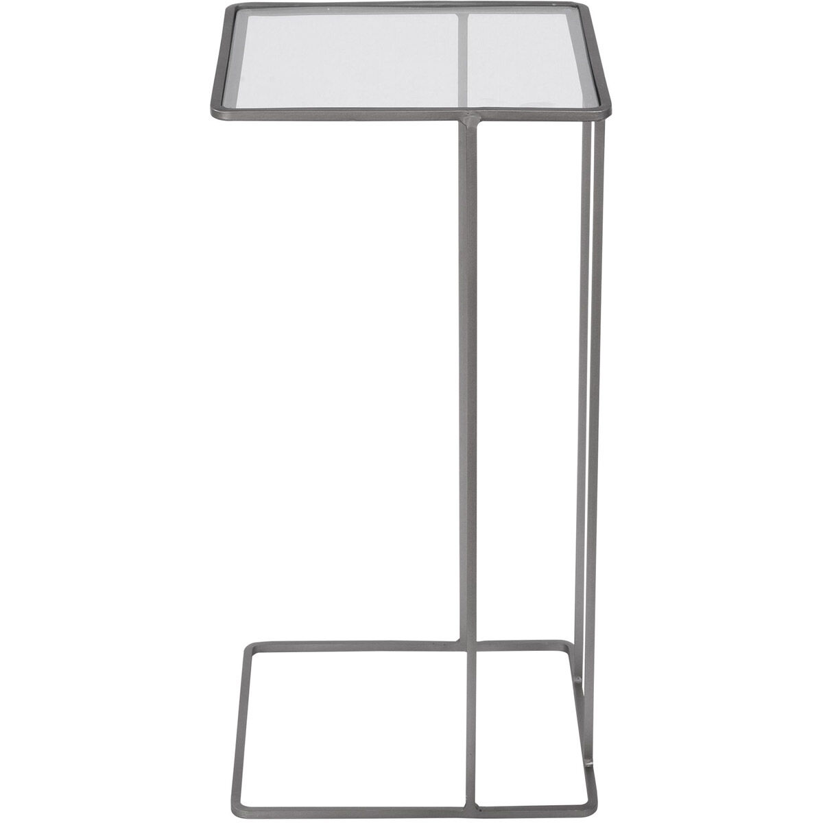 Cadmus 24 X 12 inch Pewter Accent Table