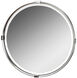 Tazlina 30 X 30 inch Brushed Nickel Wall Mirror