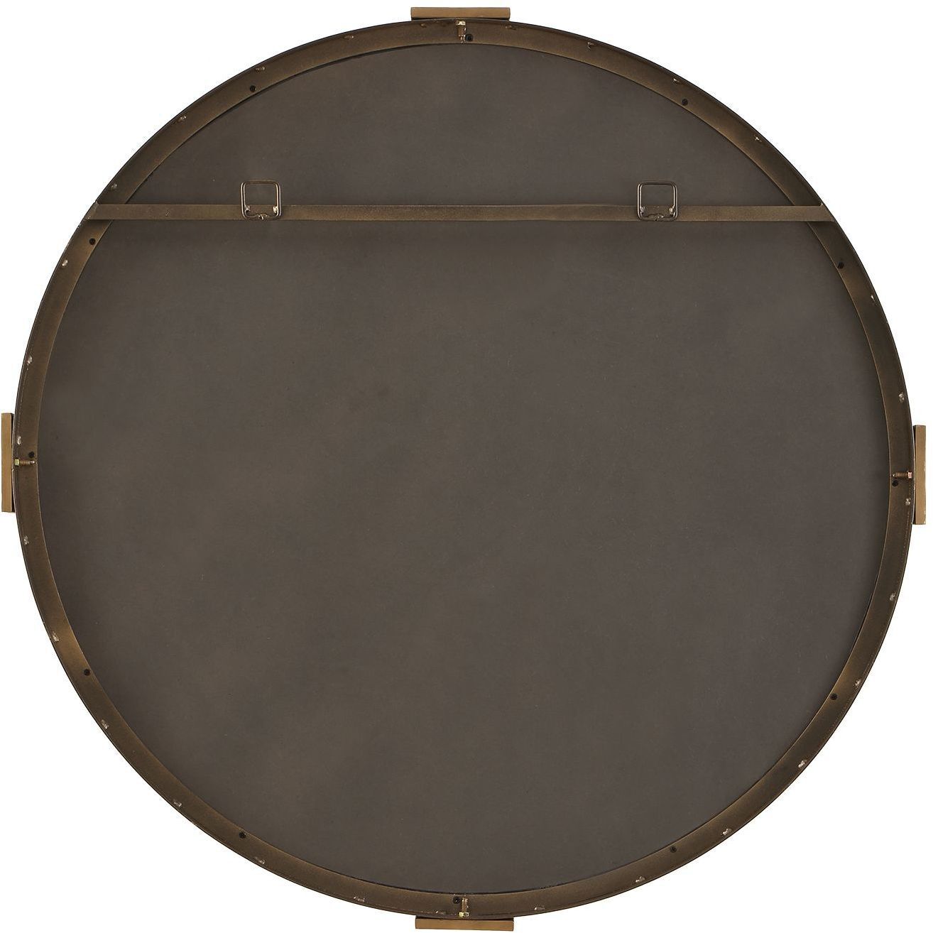 Russo 36.38 X 36.38 inch Golden Bronze Mirror