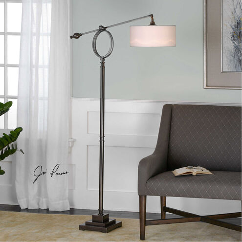 Levisa 70 inch 100 watt Brushed Bronze Floor Lamp Portable Light