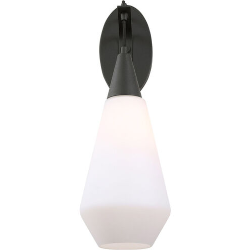 Eichler 1 Light 8 inch Black Sconce Wall Light