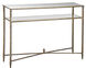 Henzler 45 X 14 inch Antiqued Gold Leaf Console Table