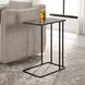 Cavern 24 X 17.9 inch Iron Frame and Bluestone Accent Table