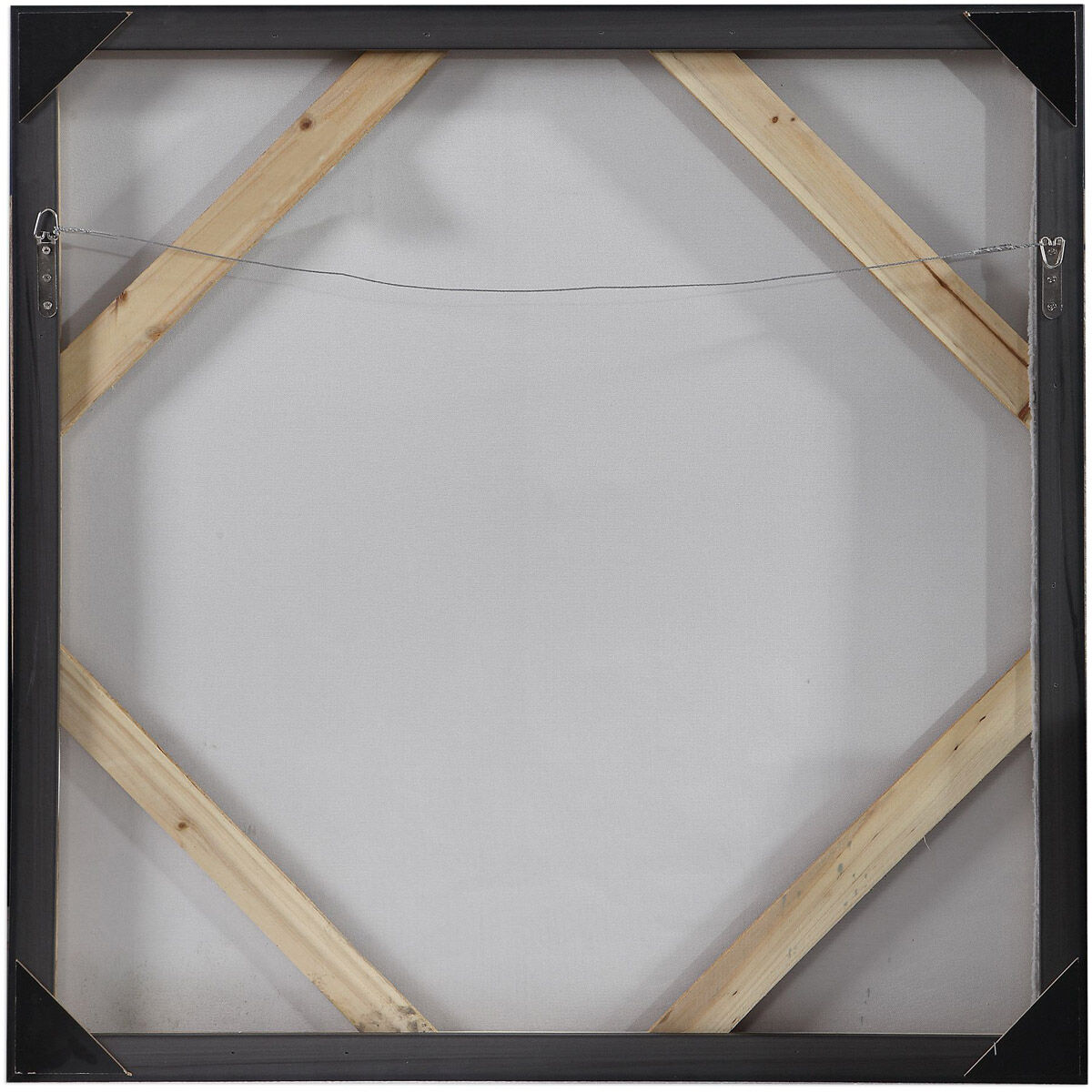 Ghost Ship 37 X 37 inch Hand Painted Canvas, Abstract Art