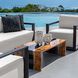 Quarried Stone 11 X 7 inch Indoor Outdoor Candleholders, Set of 2
