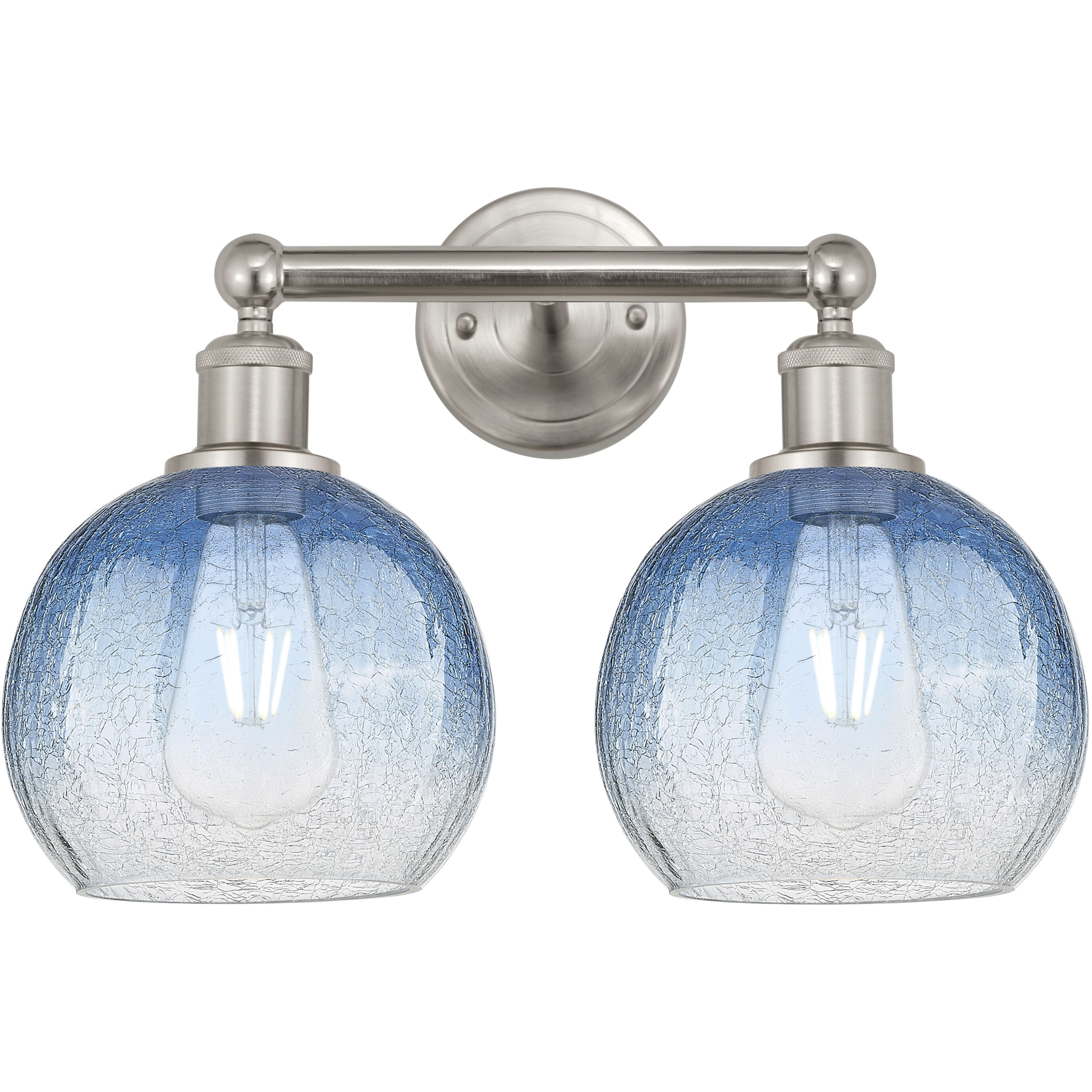 Edison Brookhaven Globe 2 Light 17.00 inch Bathroom Vanity Light
