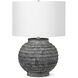 Adobe 26.75 inch 150.00 watt Brown Table Lamp Portable Light
