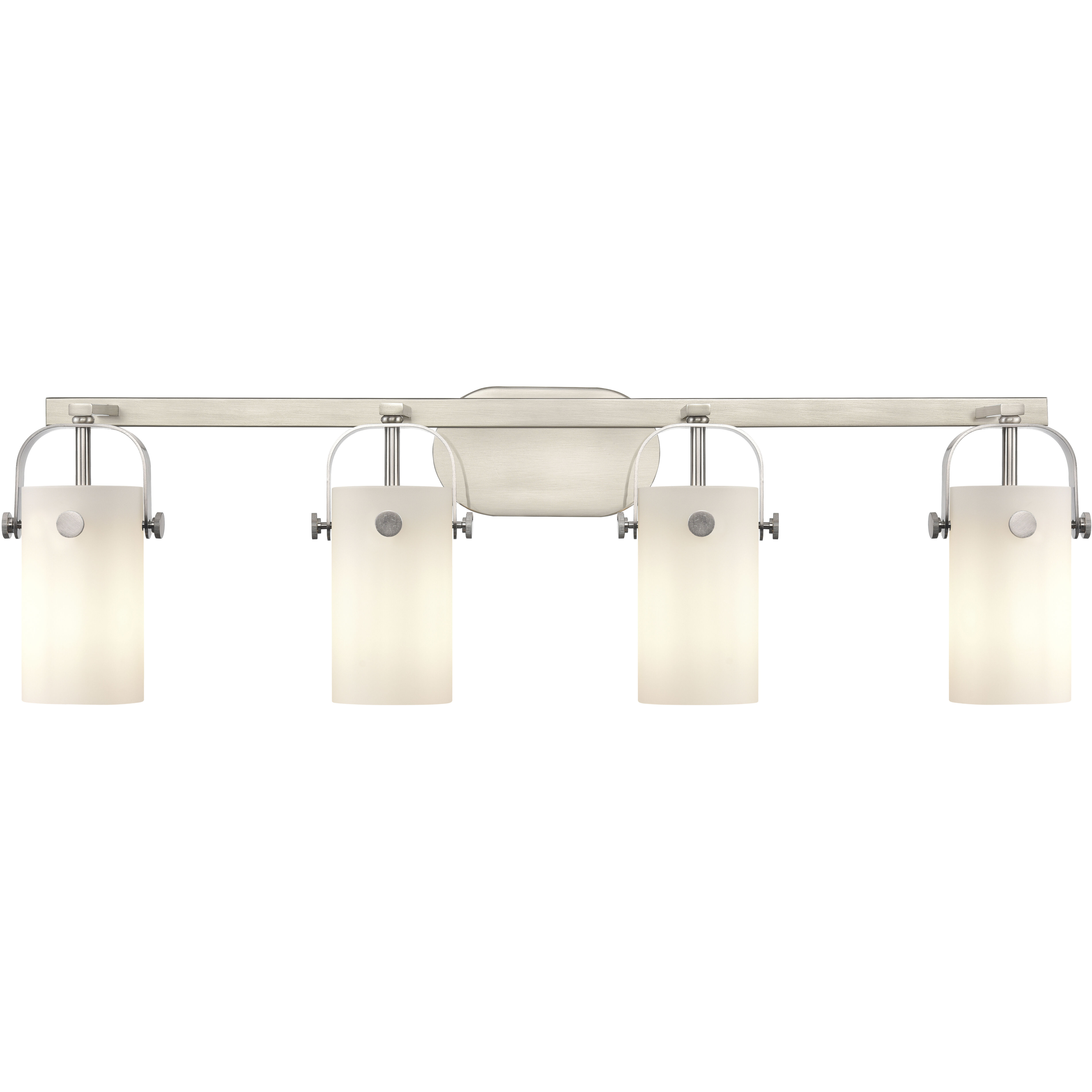 Pilaster II Cylinder 4 Light 34.88 inch Bathroom Vanity Light