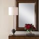 Fiori 36.75 inch 150 watt Dark Bronze and Espresso and Antique Brass Buffet Lamp Portable Light