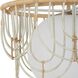 Arches 1 Light 20 inch Warm White and Natural Rattan Pendant Ceiling Light