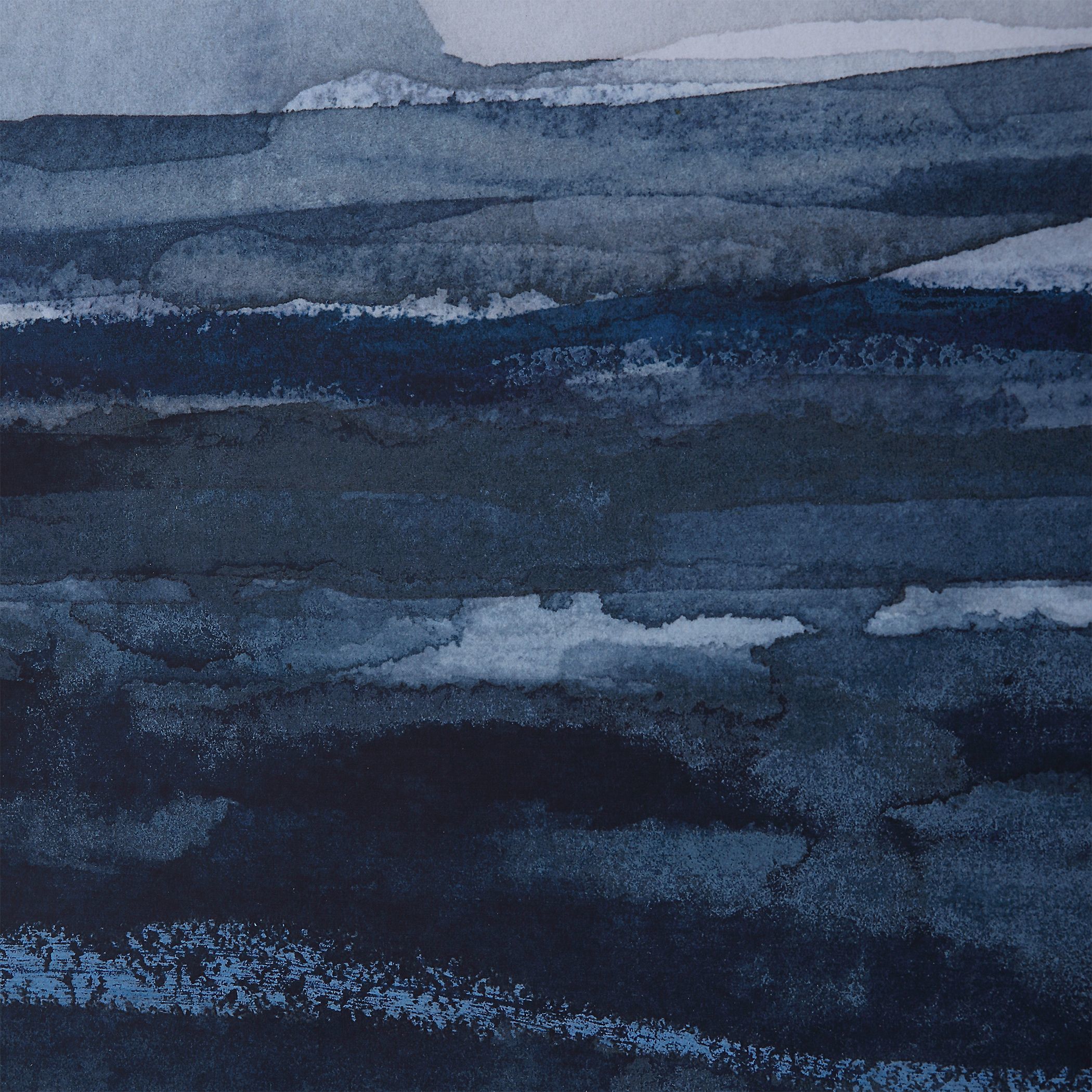 Rising Blue 34 X 34 inch Framed Prints