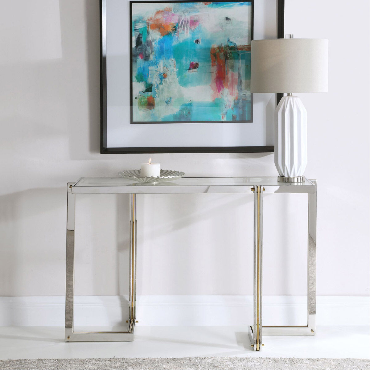 Locke 51 inch Console Table, Modern