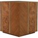 Seven Wonders 24 X 20 inch Maple Burl and Acacia and Alder Wood Side Table