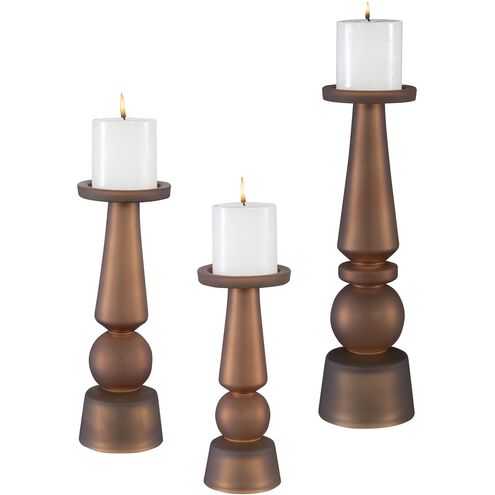 Cassiopeia 15 X 5 inch Candleholders, Set of 3