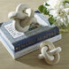 Limestone Link 7.25 X 7.25 inch Sculptures, Set of 2