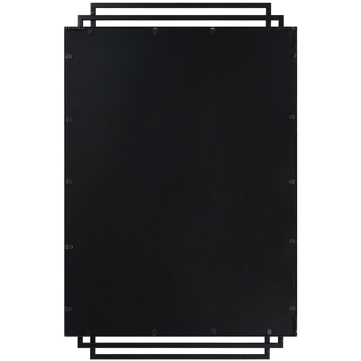 Amherst 37 X 24 inch Matte Black Wall Mirror
