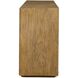 Stevenson Natural Mindi Wood 4 Door Cabinet