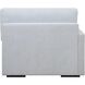 Refuge Light Cloud Blue Polyester Sofa, Left Arm Facing